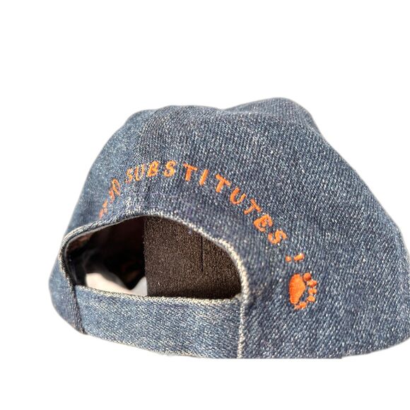 Boyds Bears Womens Hat Denim Suede Baseball Cap Vintage Bearwear Friends - Picture 5 of 6